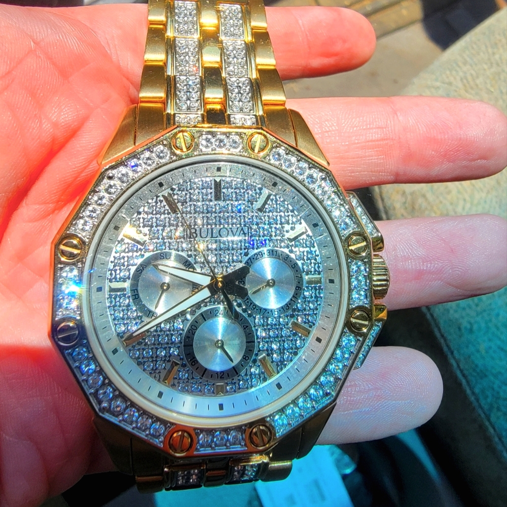 Bulova watch gold